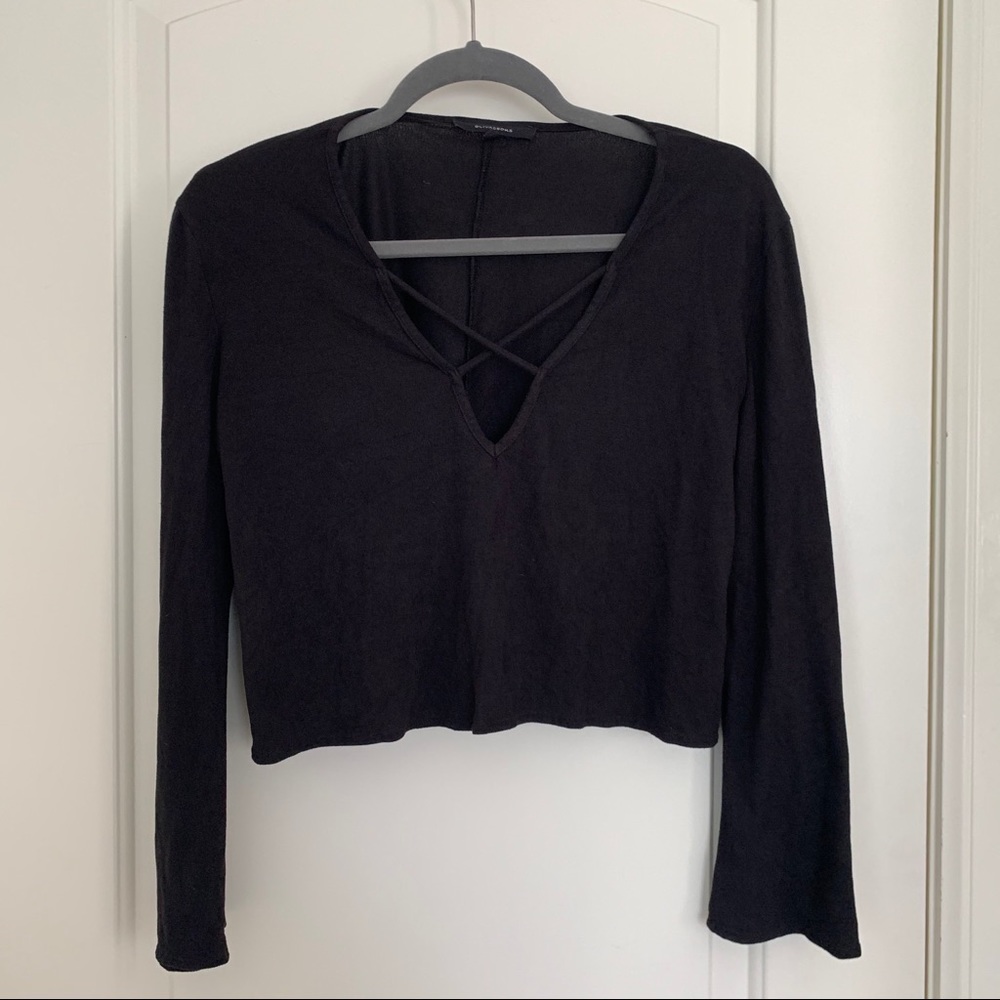 Longsleeve Crop Top